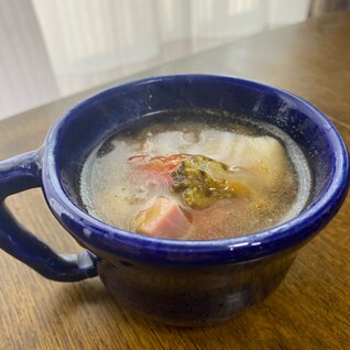 ミネストローネスープ　電気圧力鍋で簡単♪